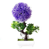 Home Decorations Living Room Dining Table Plastic Simulation Fake Dried Silk Flower Plant Potted Plants