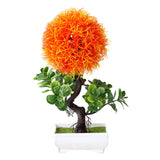 Home Decorations Living Room Dining Table Plastic Simulation Fake Dried Silk Flower Plant Potted Plants