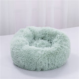 Dog Beds For Small Dogs Round Plush Cat Litter Kennel Pet Nest Mat Puppy Beds