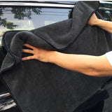 Premium Microfiber Car Wash Towel Set - Quick-Dry Cleaning and Drying Cloth