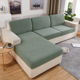 Thick Jacquard Sofa Seat Cushion Cover - Furniture Protector Couch Covers