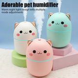 Mini Cute Air Humidifier Essential Oil Diffuser - Bedroom Aroma Purifier