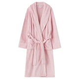 Luxurious Coral Velvet Bathrobes - Warm, Cozy, and Stylish - Perfect for Couples