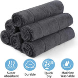 Homaxy Microfiber Kitchen Towels - Soft & Absorbent - Set of 6