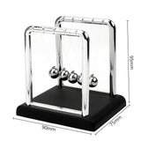 Newton's Cradle Metal Pendulum Ball - Physics Science Desk Decor