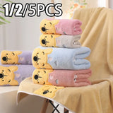 Soft and Absorbent Winnie Bear Towel Bath Set - Cartoon Children's Bath Towels