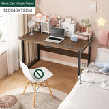 Computer Desk Household Table With Bold Steel Frame Board For Bedroom a Living Room Learning Office Modern Minimalism