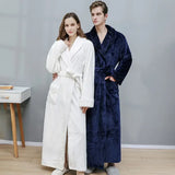 Luxurious Coral Velvet Bathrobes - Warm, Cozy, and Stylish - Perfect for Couples