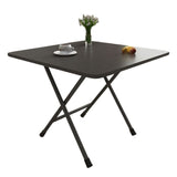 Modern Black Dining Table Portable Outdoor Travel Simple Dining Table Folding Small Table  Bed Dining Table Furniture Home