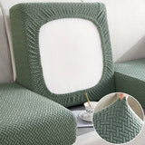 Thick Jacquard Sofa Seat Cushion Cover - Furniture Protector Couch Covers