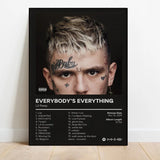 Lil Peep Pop Rap Album Cover Wall Art - HD Oil On Canvas Posters and Prints