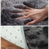 Luxurious Plush Carpet for Living Room - Soft Fluffy Bedroom Rug - Non-Slip Floor Mat