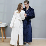 Luxurious Coral Velvet Bathrobes - Warm, Cozy, and Stylish - Perfect for Couples