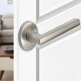 1pcs 304 stainless steel One side Door Handles  Interior Doors Outside Black Door Handle Golden Silver Door Pulls Without Lock