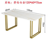 Kitchen Nordic Dining Table Gold Legs Organizer Apartment Library Coffee Tables Office Restaurant Mesas De Jantar Home Furniture