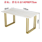 Kitchen Nordic Dining Table Gold Legs Organizer Apartment Library Coffee Tables Office Restaurant Mesas De Jantar Home Furniture