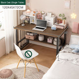 Computer Desk Household Table With Bold Steel Frame Board For Bedroom a Living Room Learning Office Modern Minimalism