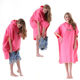 Premium Surf Poncho Changing Towel with Hood - Microfiber Beach Blanket for Adults