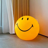 Smile Face Rechargeable LED Night Light - Nordic Home Decor Table Lamp