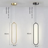 Modern Minimalist LED Pendant Light Chandelier - Bedroom Restaurant Living Room Decor