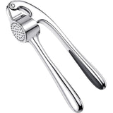 LMETJMA Premium Garlic Press - Stainless Steel Mincer & Crusher