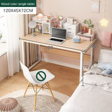 Computer Desk Household Table With Bold Steel Frame Board For Bedroom a Living Room Learning Office Modern Minimalism