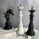 Elegant International Chess Resin Decorative Ornaments for Home and Office Decor