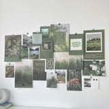 Nordic Retro Wall Decorative Photo Card Stickers - DIY Bedroom Art Postcard Decoration